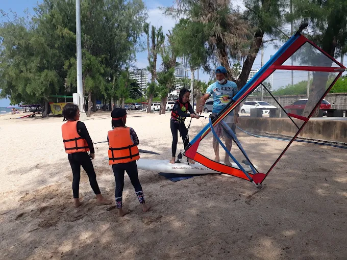 Home windsurf school childrens pattaya